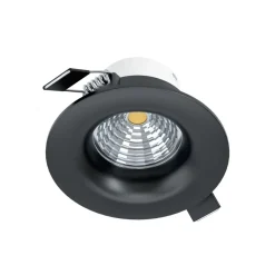 Eglo SALICETO inbouwarmatuur aluminium zwart H: 42 mm | Ø 88 mm Sale