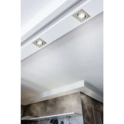 Eglo SALICETO inbouwarmatuur aluminium nikkel-mat H: 42 mm Outlet