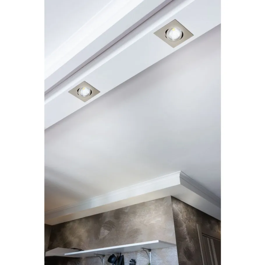 Eglo SALICETO inbouwarmatuur aluminium nikkel-mat H: 42 mm Outlet