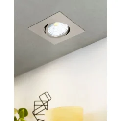 Eglo SALICETO inbouwarmatuur aluminium nikkel-mat H: 42 mm Outlet