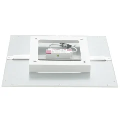 Eglo SALOBRENA 1 Plafondarmaturen aluminium wit / Kunststof wit H: 50 mm