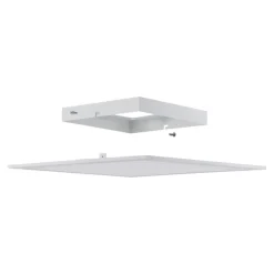 Eglo SALOBRENA 1 Plafondarmaturen aluminium wit / Kunststof wit H: 50 mm