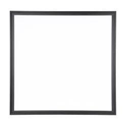 Eglo SALOBRENA 1 Plafondarmaturen aluminium, staal zwart / Kunststof wit H: 50 mm Outlet