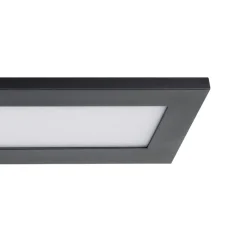 Eglo SALOBRENA 1 Plafondarmaturen aluminium zwart / Kunststof wit H: 45 mm Discount