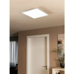 Eglo SALOBRENA 1 Plafondarmaturen aluminium, staal wit / Kunststof wit H: 50 mm New