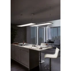 Eglo SALOBRENA 1 rasterarmatuur aluminium wit / Kunststof wit H: 11 mm Discount