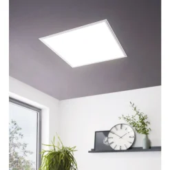 Eglo SALOBRENA-A Plafondarmaturen aluminium wit / Kunststof wit H: 50 mm Clearance