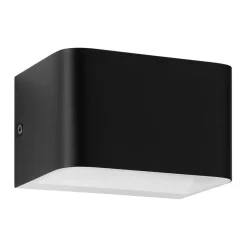 Eglo SANIA 4 Wandlamp aluminium zwart, wit H: 80 mm Sale