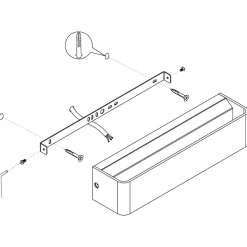Eglo SANIA 4 Wandlamp aluminium nikkel-mat H: 80 mm Discount
