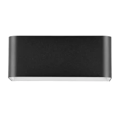 Eglo SANIA 4 Wandlamp aluminium zwart, wit H: 80 mm Outlet