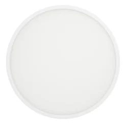 Eglo SARSINA-Z Plafondarmaturen aluminium, staal wit / Kunststof wit H: 52 mm | Ø 600 mm Outlet