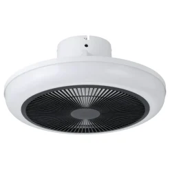 Eglo SAYULITA Ventilator met licht ABS wit / acryl melkkleurig H: 205 mm | Ø 455 mm Clearance