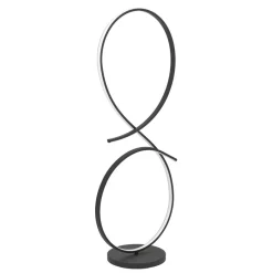 Eglo SERPINS Staande lampen aluminium, staal zwart / Kunststof wit H: 1070 mm Hot