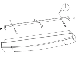 Eglo SIDERNO Spiegelarmaturen staal chroom / Kunststof satijn New
