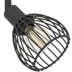 Eglo SONNINO spot staal zwart H: 185 mm | Ø 250 mm Discount