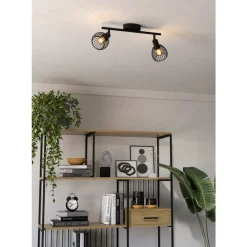 Eglo SONNINO spot staal zwart H: 185 mm Outlet