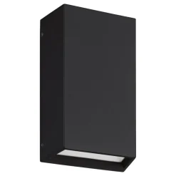 Eglo SPONGANO Wandlamp aluminium zwart / Kunststof transparant H: 200 mm Clearance