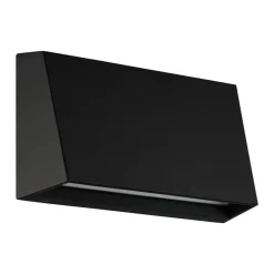 Eglo SPONGANO Wandlamp aluminium zwart / Kunststof transparant H: 120 mm Best