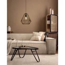 Eglo STYPE hanglamp staal zwart H: 1100 mm | Ø 330 mm Discount