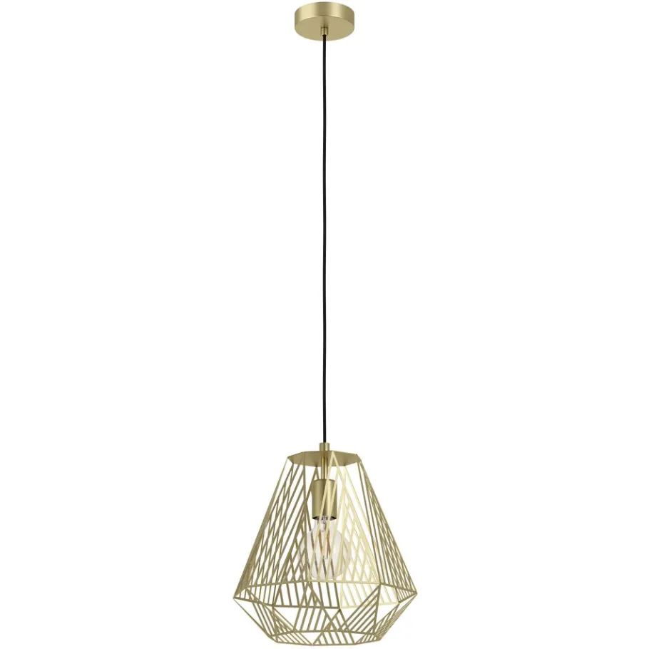 Eglo STYPE hanglamp staal goudkleuren H: 1100 mm | Ø 330 mm Hot