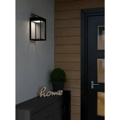 Eglo SUZZARA zonne-energiearmatuur Kunststof zwart / Kunststof wit H: 250 mm Best