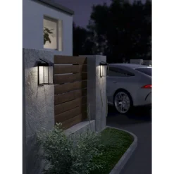 Eglo SUZZARA zonne-energiearmatuur Kunststof zwart / Kunststof wit H: 250 mm Best