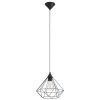 Eglo TARBES hanglamp Kunststof zwart / staal zwart H: 1100 mm | Ø 325 mm Best