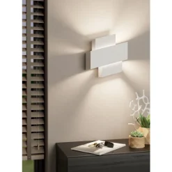 Eglo TIMPAROSSA Wandlamp staal wit H: 220 mm Discount