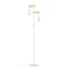 Eglo TOWNSHEND Staande lampen staal wit / Hout bruin H: 1665 mm Best