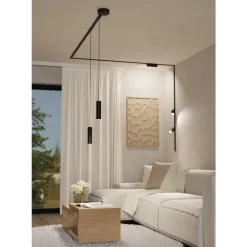 Eglo TPLUS SLIM SPOT spot Kunststof zwart H: 140 mm | Ø 55 mm Discount