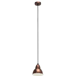 Eglo TRURO hanglamp staal koperkleuren-antiek H: 1100 mm | Ø 155 mm New