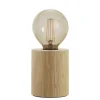 Eglo TURIALDO Tafellampen Hout bruin H: 100 mm | Ø 85 mm Hot