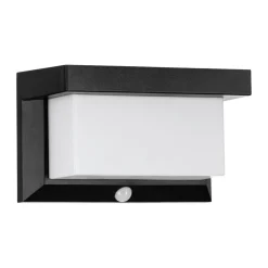 Eglo UTRERA zonne-energiearmatuur Kunststof zwart / Kunststof wit H: 120 mm