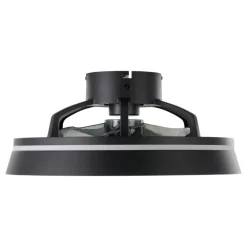 Eglo VALLONIA Ventilator met licht ABS zwart-mat / acryl melkkleurig H: 210 mm | Ø 480 mm Online