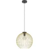 Eglo VENEZUELA hanglamp staal zwart, goud H: 1100 mm | Ø 400 mm Discount