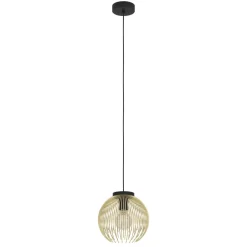 Eglo VENEZUELA hanglamp staal zwart, goud H: 1100 mm | Ø 235 mm Sale