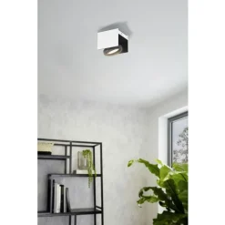 Eglo Vidago Spot Wit/zwart LED 1X5.4W New