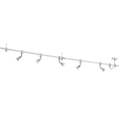 Eglo VILANOVA systeem aluminium, staal aluminium, chroom H: 200 mm Discount