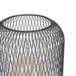 Eglo WRINGTON Tafellampen staal zwart H: 285 mm | Ø 150 mm Hot