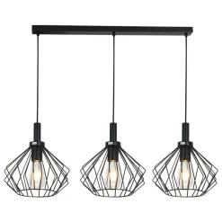 Fantasia ANGULO pendel 3x E27 zwart Best