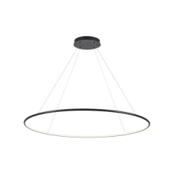 Fantasia ANNU pendant 1 ring  64W  SMD 3000K dimmable ø1200mm Black Outlet