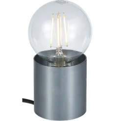 Fantasia BABU Tafellamp geborsteld staal 1x E27 excl (Ø80x84) Best