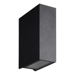 Fantasia BAKU wall light 2x 3Watt 2x150Lm LED IP54 zwart Discount