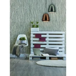 Fantasia BOBAN pendantl Ø25 E27 koper/wit Online