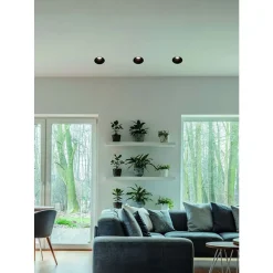 Fantasia CASSO Round Black Trimless recessed downlight GU10 excl Hot