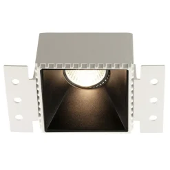 Fantasia CASSO Square Black Trimless recessed downlight GU10 excl