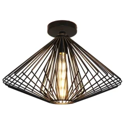 Fantasia DAXOS ceiling 1x E27 black diam 48 Outlet