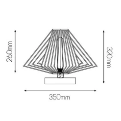 Fantasia DAXOS table lamp  1x E27 black Sale