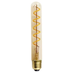 Fantasia E27 LED Tube Spiral T30 5W Amber 2200K Dimbaar Hot