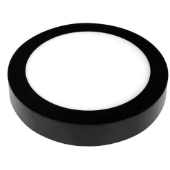 Fantasia FLUKE ceilinglamp round black 18W 3000K 1440lm diam 22,5 cm Hot